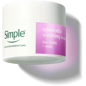 Simple Smooth+ Soothing Water Cream Face Moisturiser Hydrating Care 50ml
