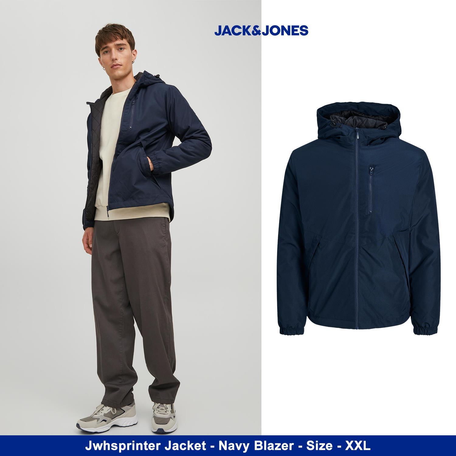 Jack & Jones Jack And Jones Mens Sprinter Jacket - Navy