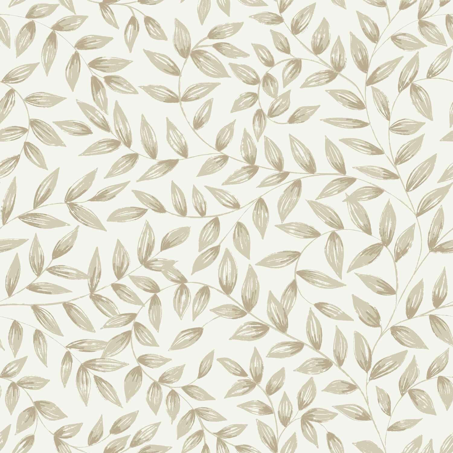Grandeco Jessy Beige Wallpaper - Image 4