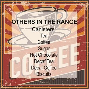 Retro Diner Large Kitchen Storage Canister