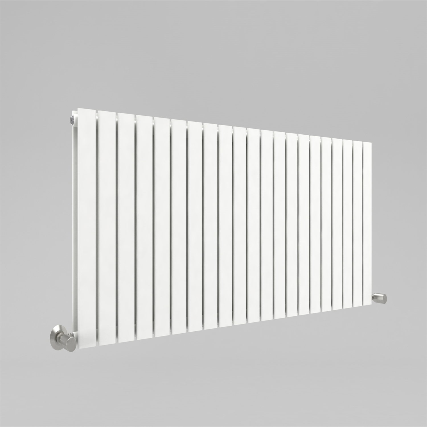 MCC - Vertical Column Radiator - Flat Panel - 9454 BTU - 600 x 1428mm - White - Image 2
