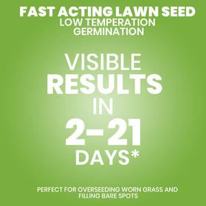 Gro-Sure Fast Acting Lawn Seed 50m² 1.5kg Box
