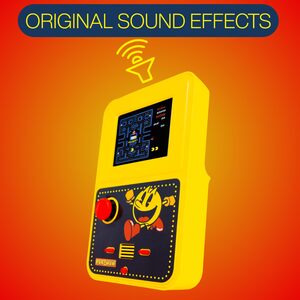 PAC-MAN Colour Handheld Game & Original Sounds