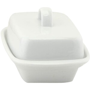 Apollo Deep Butter Dish With Handle
