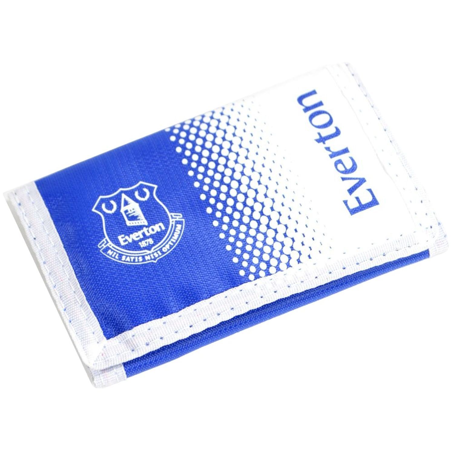 Everton Fc Official Fade Design Wallet - Blue