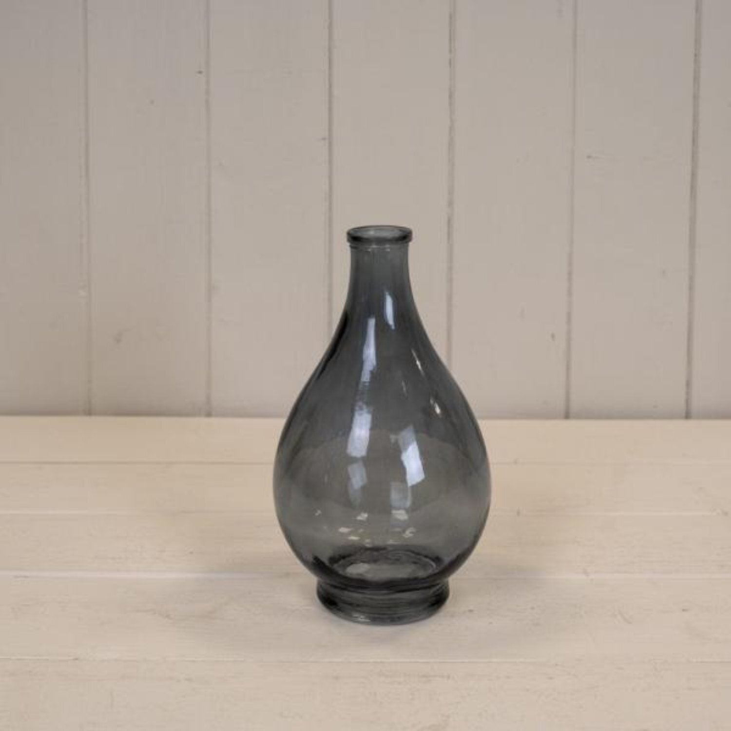 Kdmd Elegant Cool Grey Medium Bud Vase - Grey