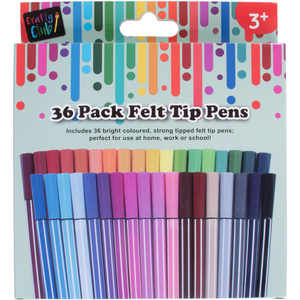 Pack of 36 Felt Tips