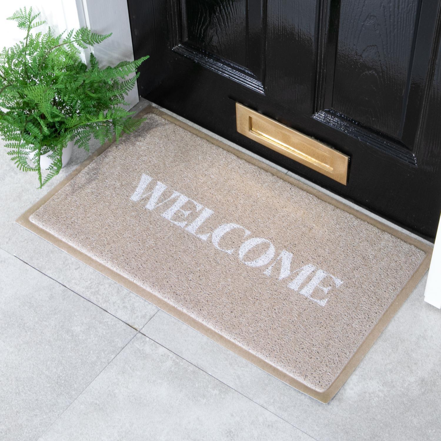 Artsy Mats Unisex Beige Welcome Doormat - Image 3
