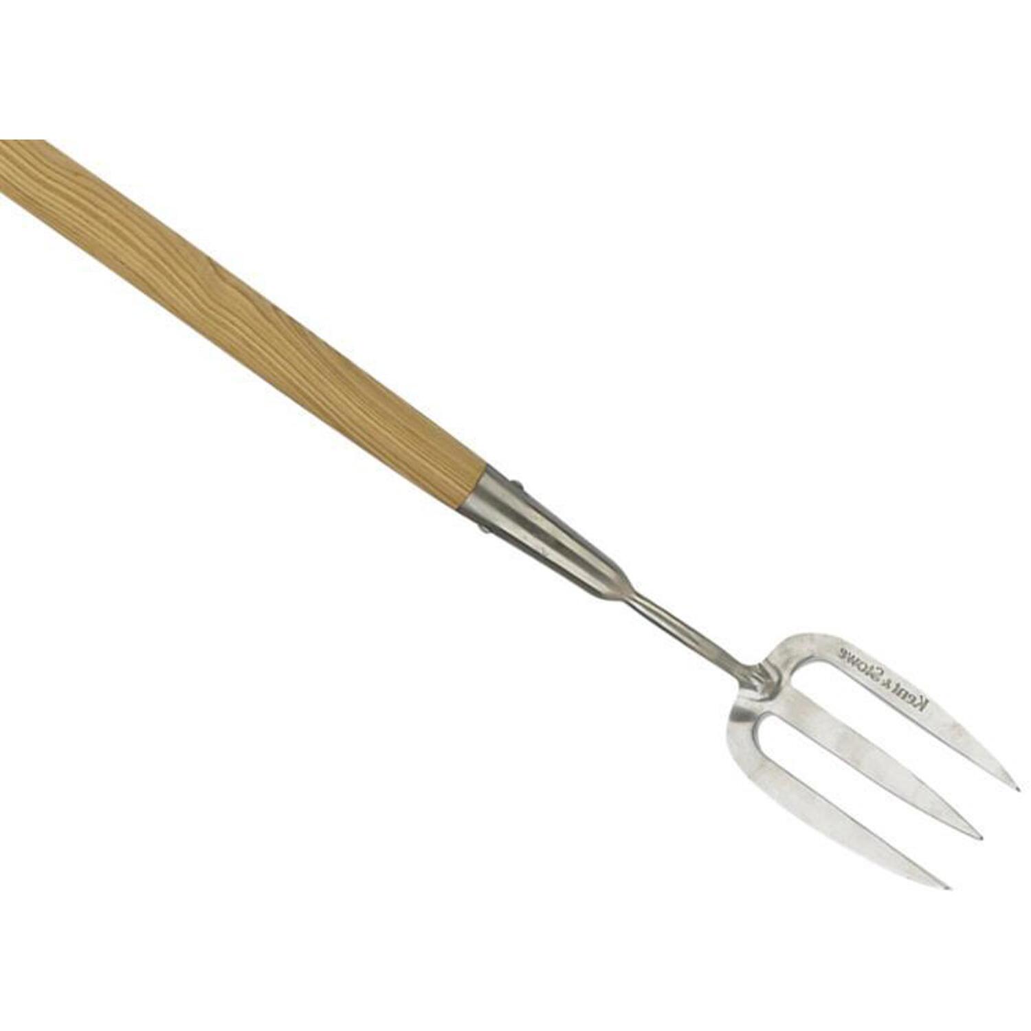 Kent and Stowe Stainless Steel Long Handle Weed Fork - Image 9