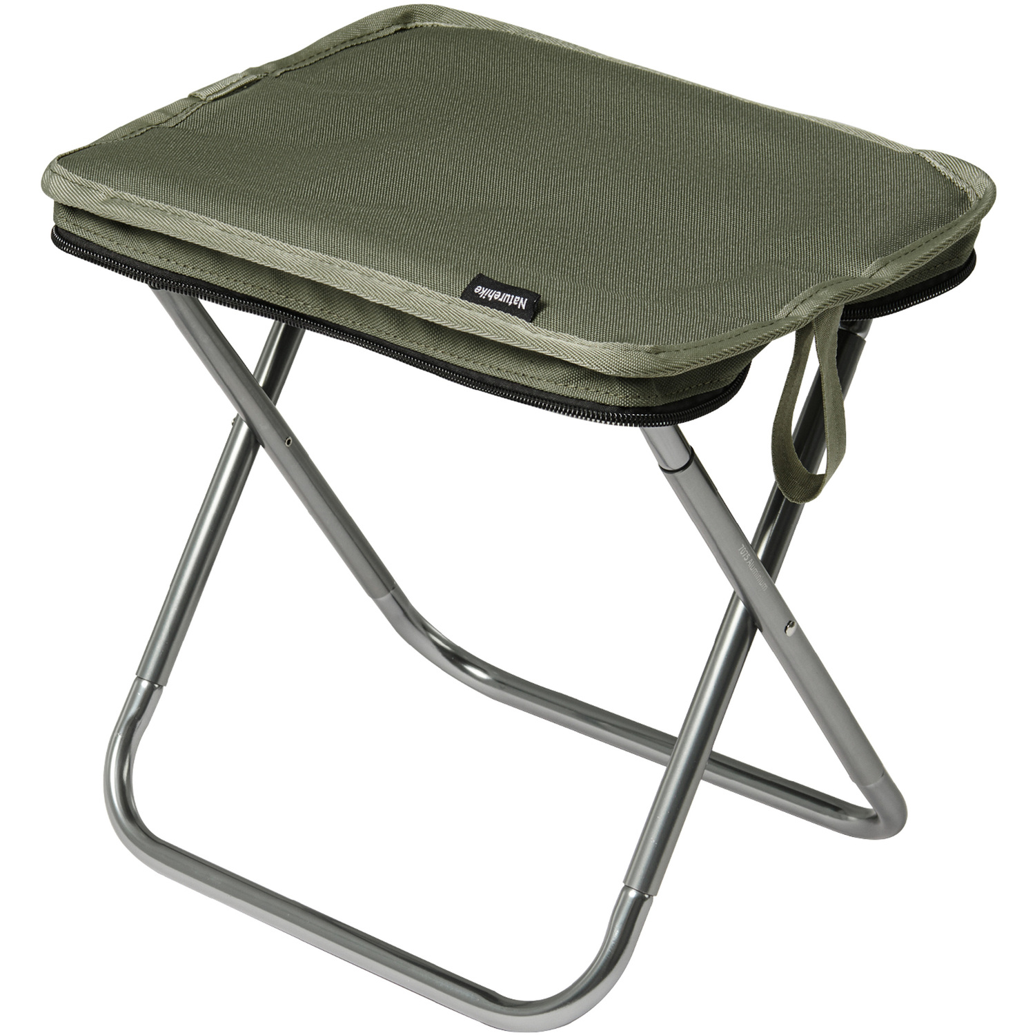 Naturehike Ultralight Folding Camping Stool With 3Cm Foam Seat - Green