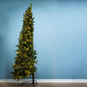 The Pre-lit Wildhorn Pine Half Tree - Warm White