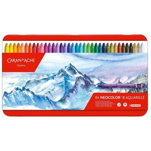 Neocolor II Water Soluble Wax Pastels - Assorted Colours / 84 Pack