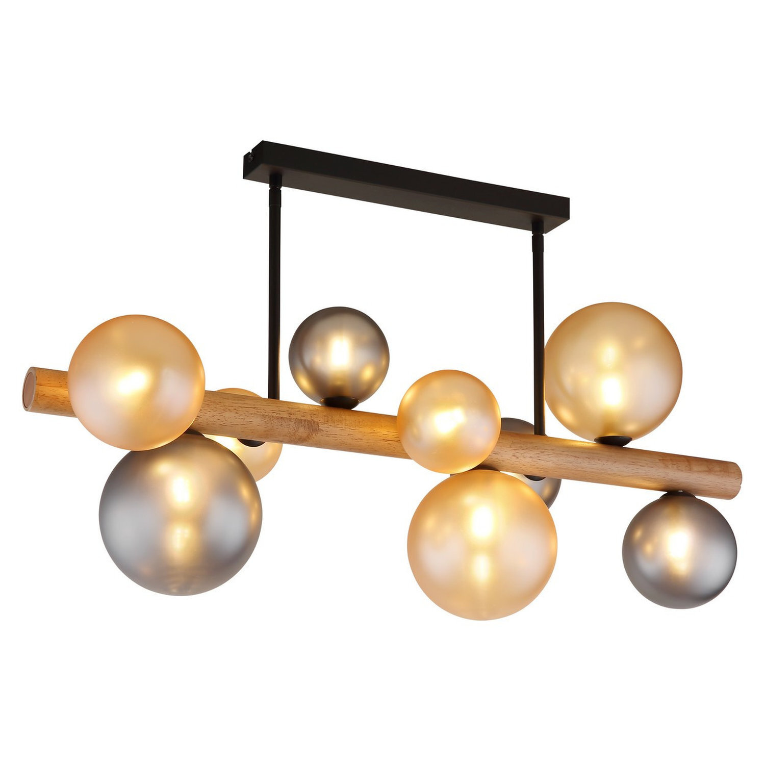 Globo Lighting Riha Ceiling Light Black