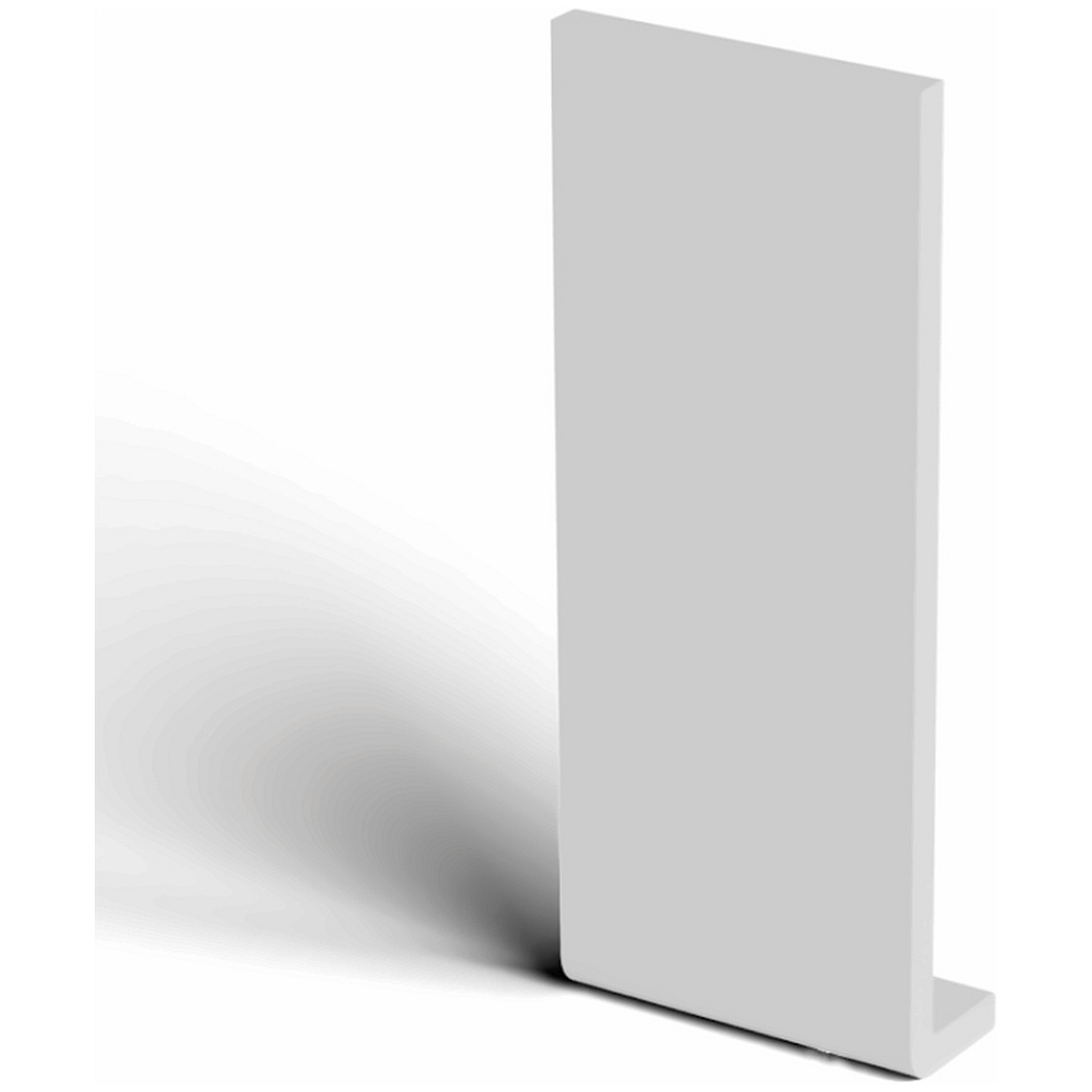 Pbsl Group 250Mm White Fascia Capping Board - 10Mm X 5M - Pack Of 2