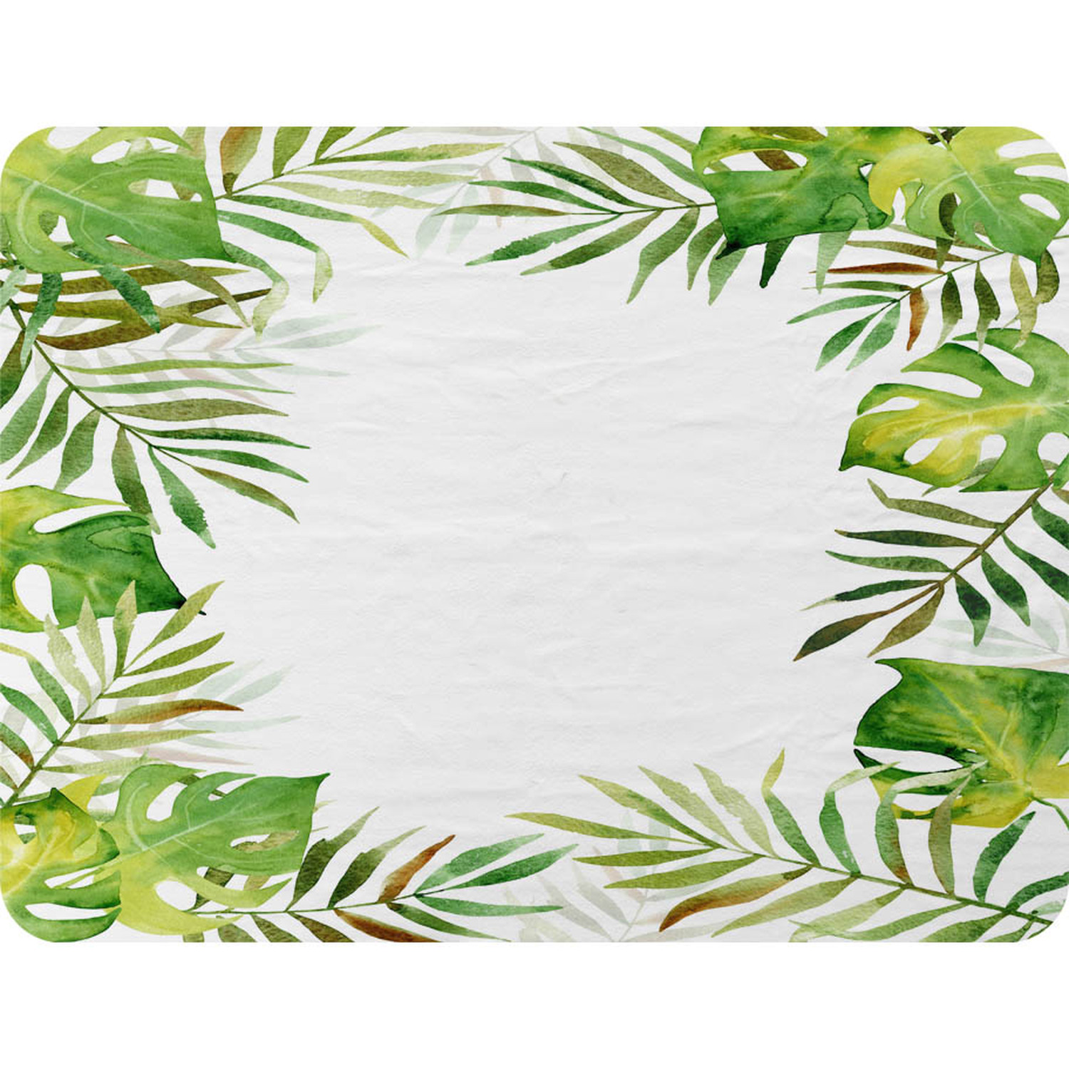 Botanical Blanket - Green