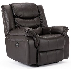 Seattle High Back Electric Bonded Leather Recliner