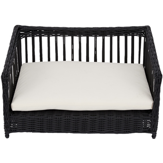 Teamson Pets Clotho Outdoor Wicker Daybed - Cream