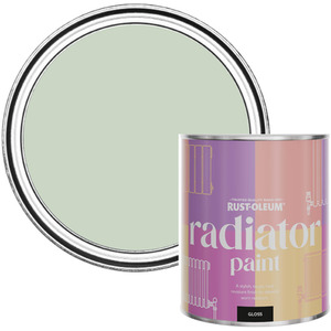 Rust-Oleum Radiator Paint in Gloss Finish - Laurel Green 750ml