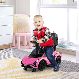 3-In-1 Kids Ride on Push Car