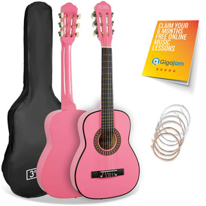 Pink 3rd Avenue 14 Size Classical Guitar Pack shot 3829629