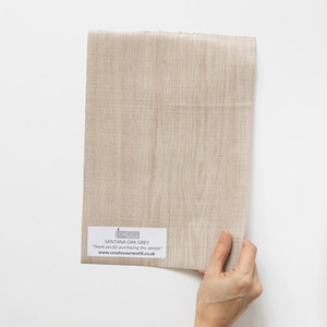 grey / A4 dc fix Oak Santana Grey Self Adhesive Vinyl Wrap for Kitchen Doors and Worktops shot 4785446