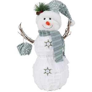 Festive Winter Snowman Decoration