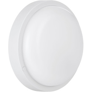 Eglo Basic Boschetto-E Round White Plastic Outdoor WallCeiling LighT