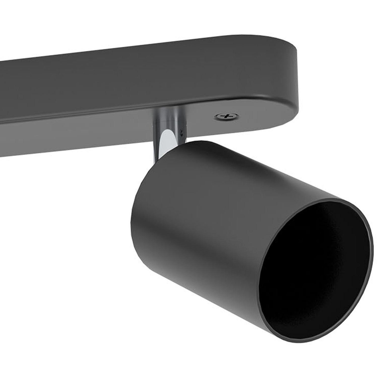 Eglo Basic Reciso-e Black Steel Eco-friendly 2-light Spotlight - Black