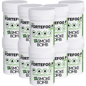 White / 10 / 20kg Xterminate XXL Smoke Bomb Fogger Fumer for Bed Bugs shot 5961723
