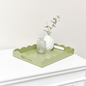Rectangle Scalloped Tray