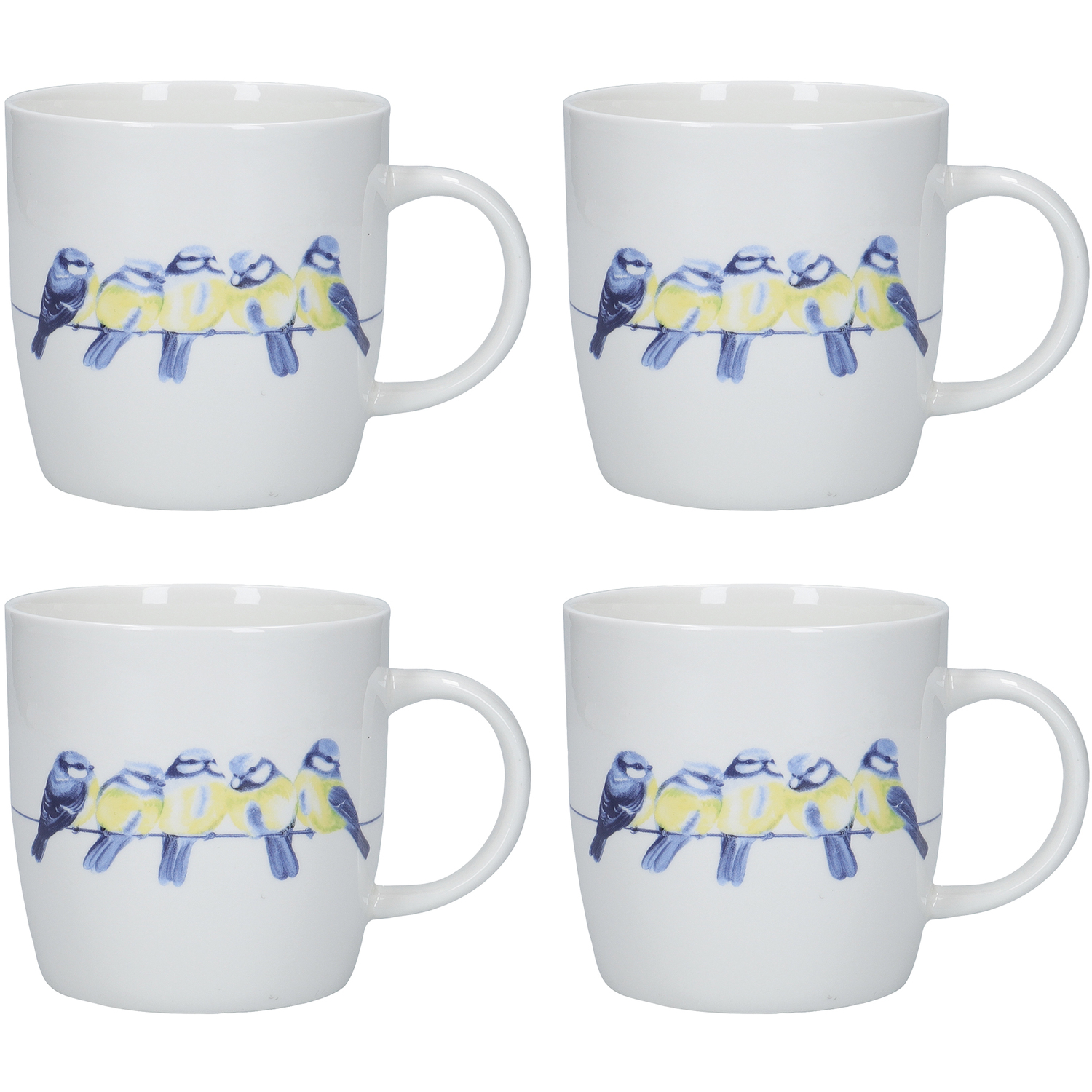 Image of KitchenCraft Mugs Fox x 4 -&hellip;