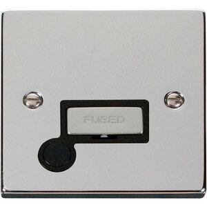 Polished Chrome 13A Fused Ingot Connection Unit With Flex