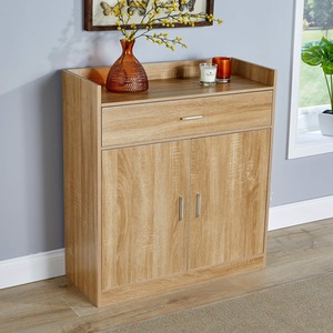 Oak Home Source Novara 2 Door Shoe Storage Cabinet shot 6779973