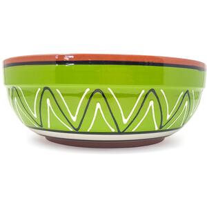 Fiesta Hand Painted Ceramic Salad Bowls