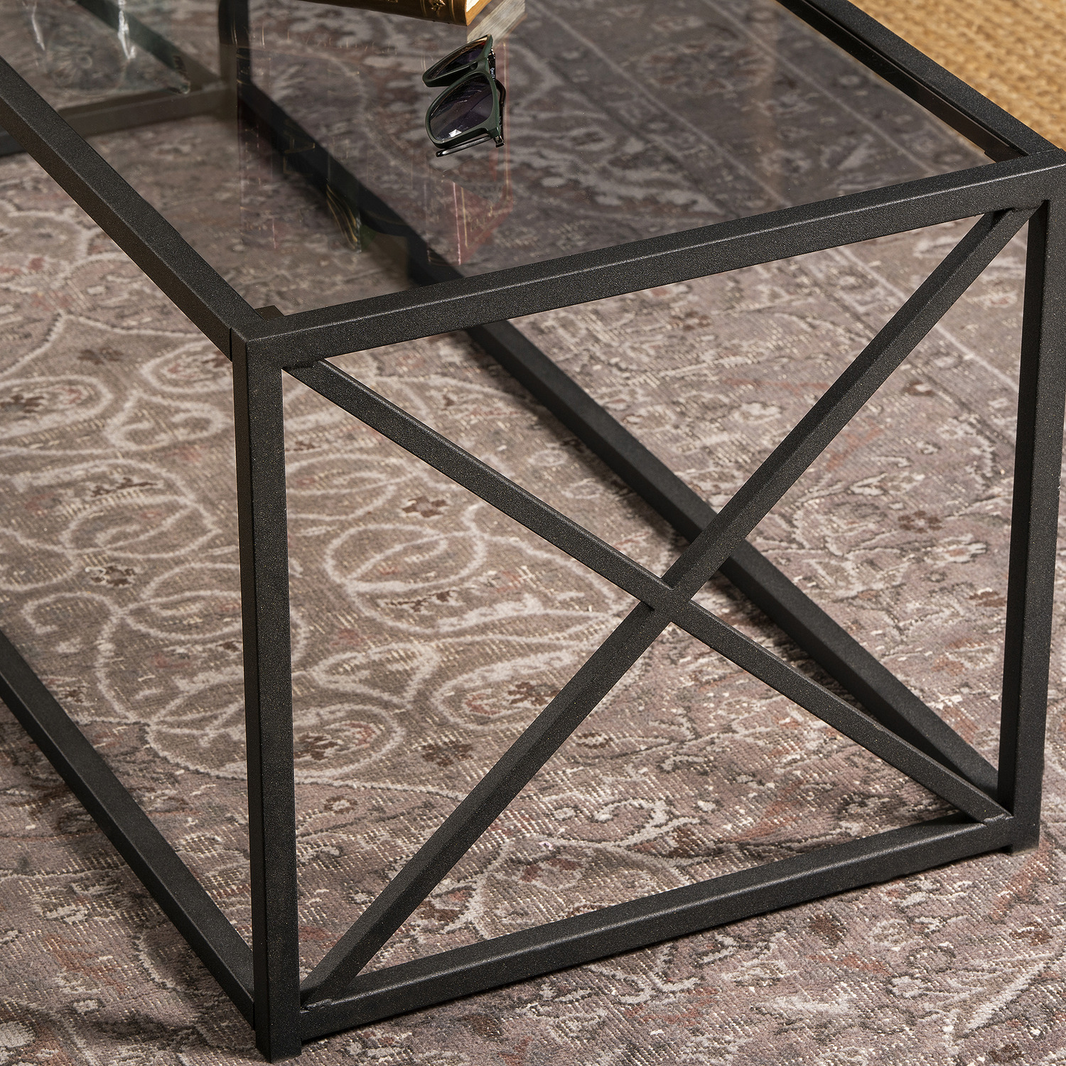 Geises Coffee Table - Black
