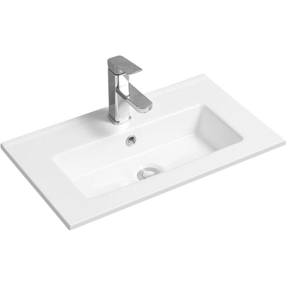 Ceramic Thin-Edge Inset Basin