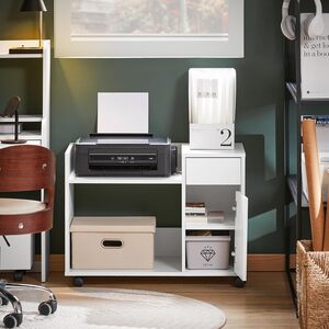 Office Filing Cabinet with Storage Side