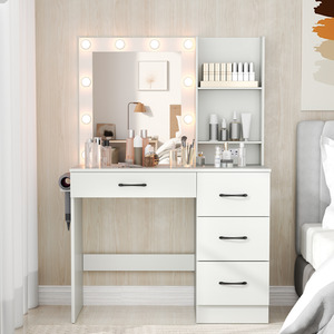 Dressing Table with Charging Station