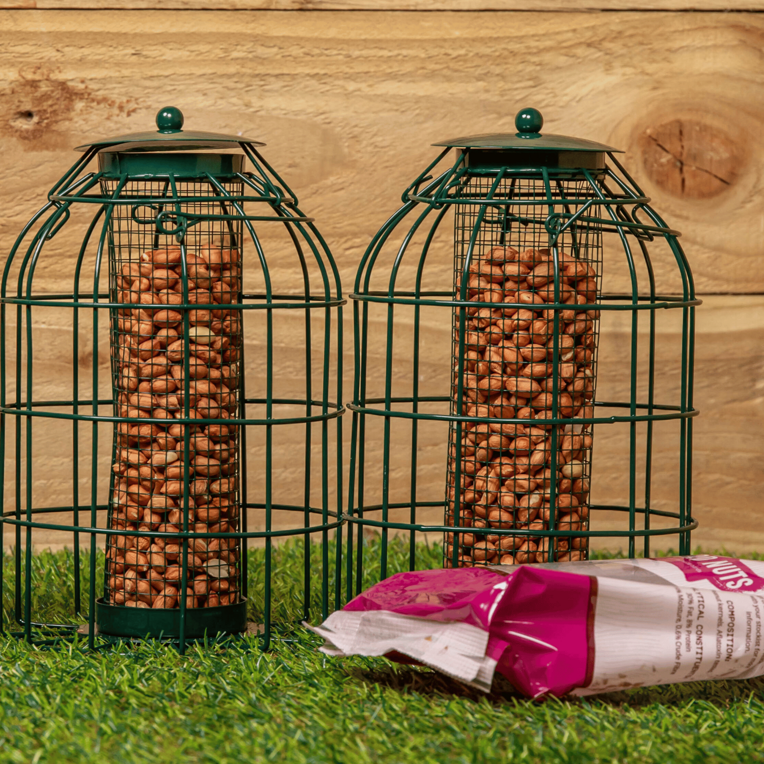 Image of 2 Pack Hanging Bird Nut Feeder&hellip;