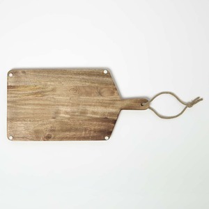 Etched Strawberry Mango Wood Chopping Board