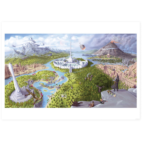 The Elder Scrolls IV Oblivion Art Print