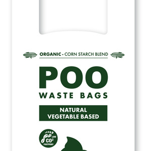 MPets Poo Bags Dog Waste Lavender scented 120 bags Easy Tie Handles