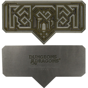Dungeons and Dragons Limited Edition Mithral Hall Crest Metal Replica