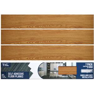 Oak Wood Effect Vinyl Floor Planks