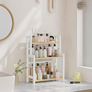SONGMICS 3-Tier Bamboo Spice Rack Organiser