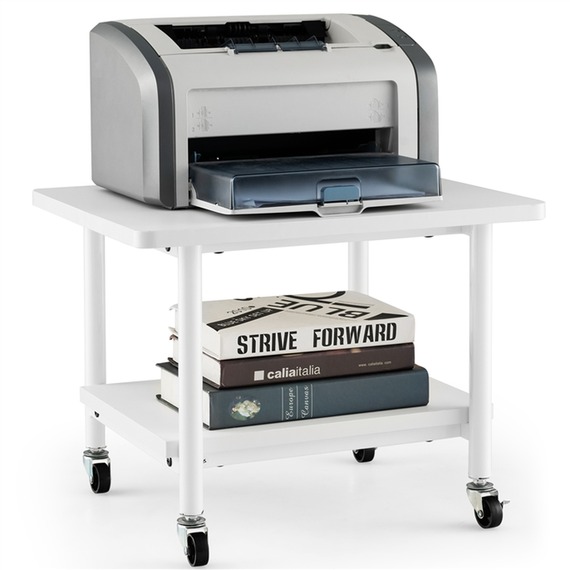 2 Tier Mobile Printer Stand