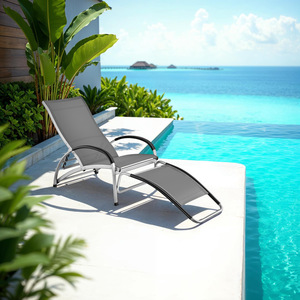 Sun Lounger Avignon, 2 in 1 Functions, Adjustable Backrest
