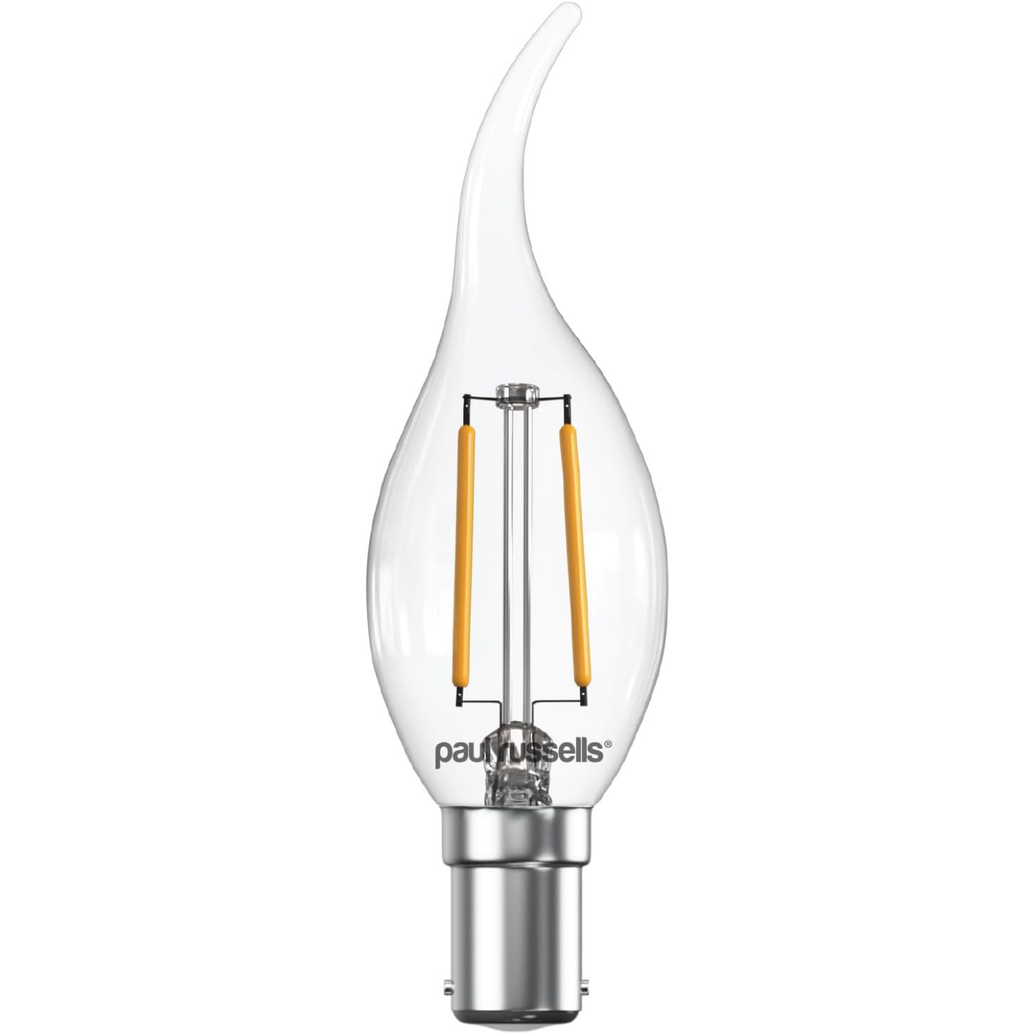 Image of 2.5W LED Filament, Flame, B15, 250lm,&hellip;