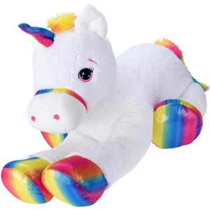 Large Unicorn Plushie Soft Toy Stuffed Animal Horse