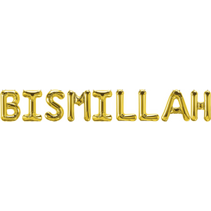 Bismillah Foil Balloons